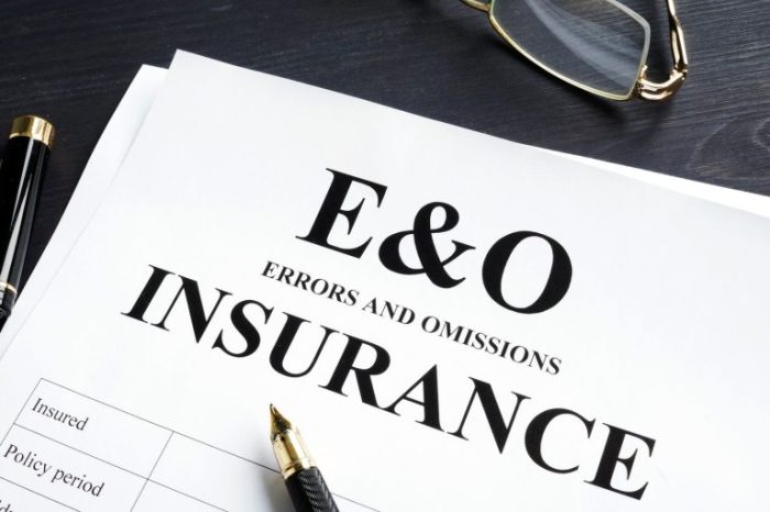 insurance errors omission features cost