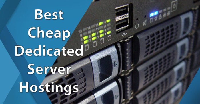 cheap dedicated server companies